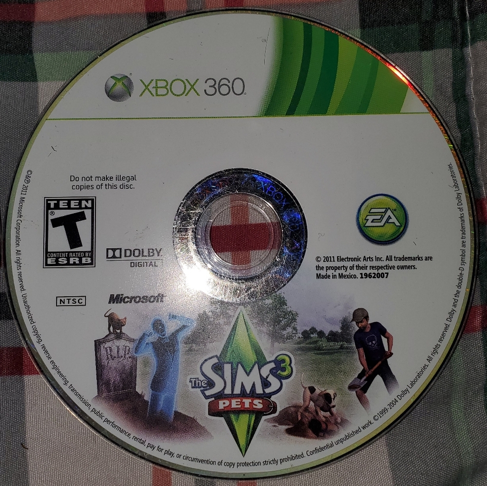 🥳 HPx3 🥳 5 for $25 | Xbox 360 The Sims 3 and The Sims 3 Pets EA - UNTESTED - Picture 5 of 9
